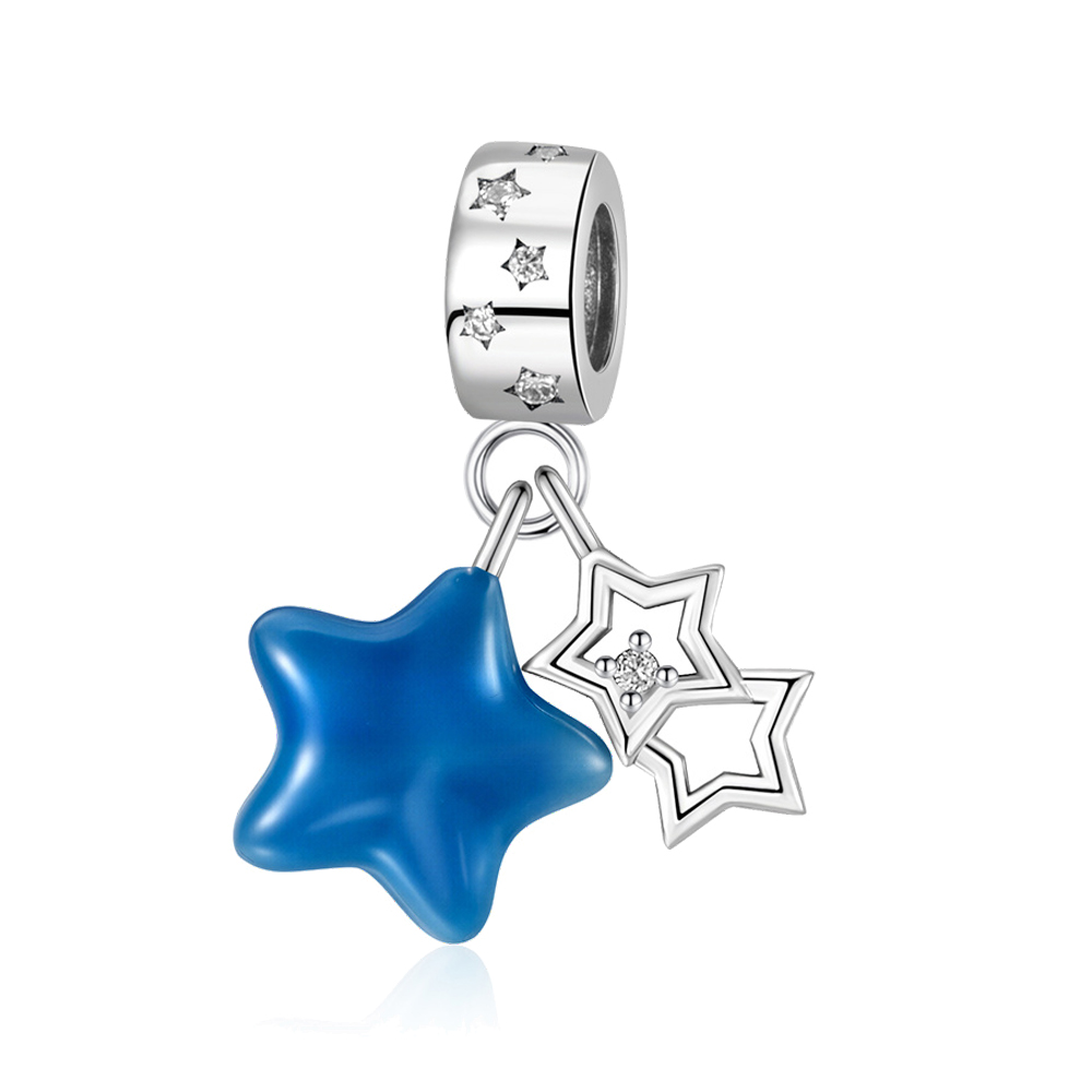 Glow In Dark Stars - Pan Charms Original Glow-in-the-dark Star Dangle