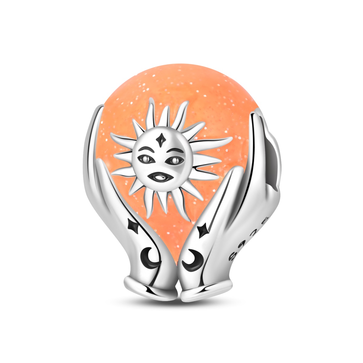 Glow In Dark Stars - 925 Sterling Silver Glow In The
