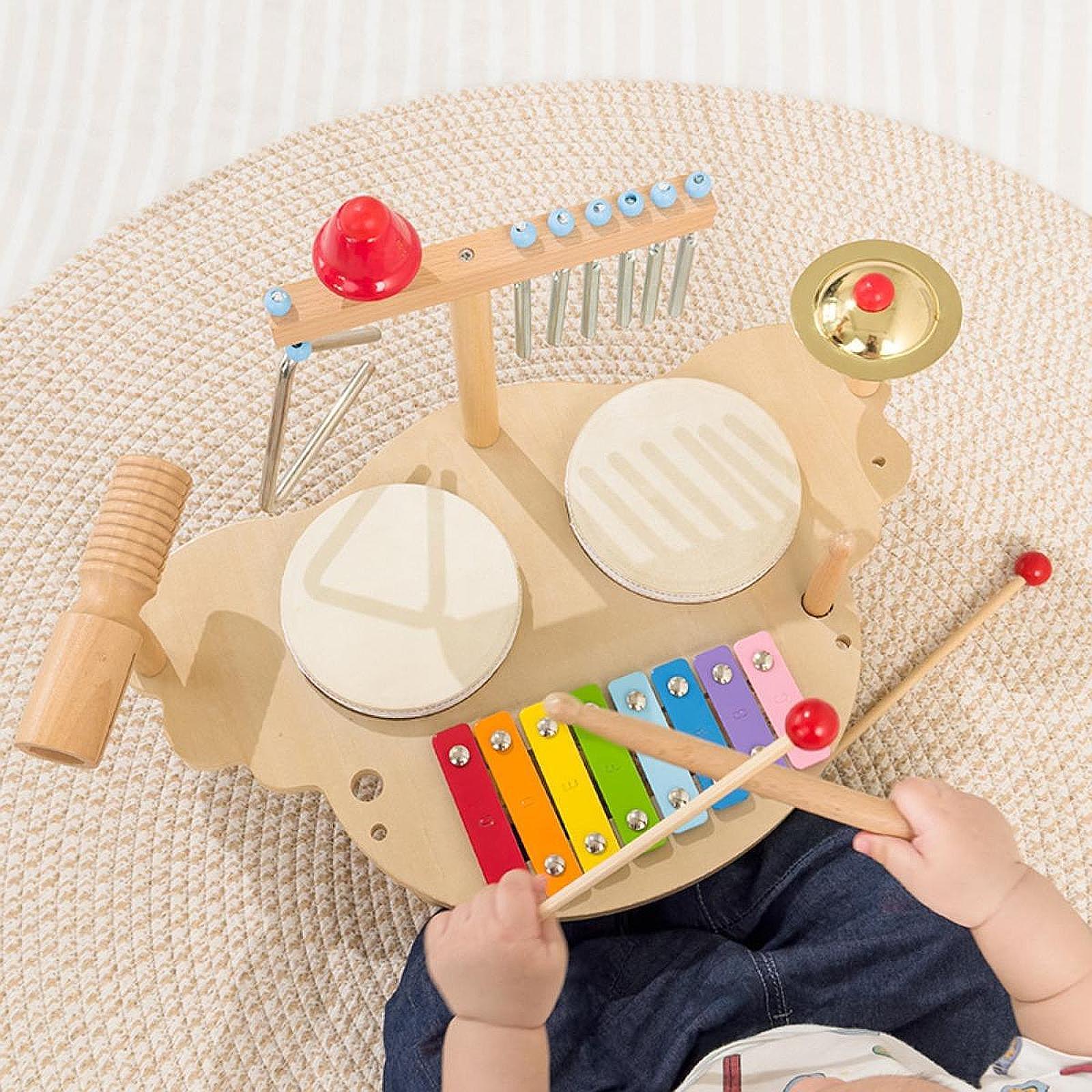 Wooden Musical Instruments Kid - Kids Toys Xylophone 评论和价格