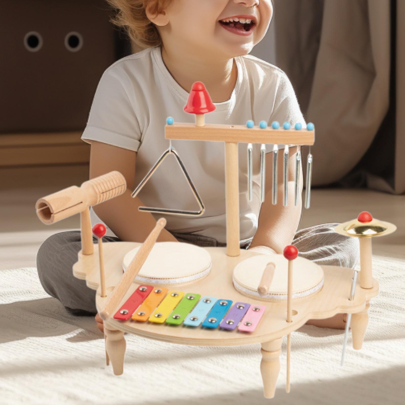 Wooden Musical Instruments Kid - Kids Toys Xylophone 评论和价格