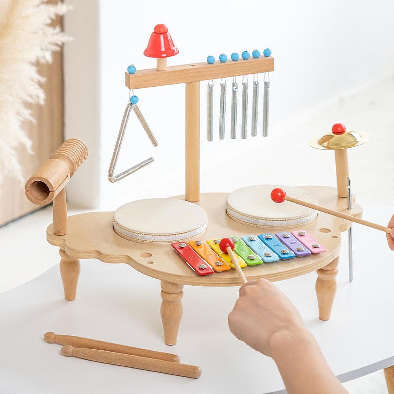 Wooden Musical Instruments Kid - Kids Toys Xylophone 评论和价格