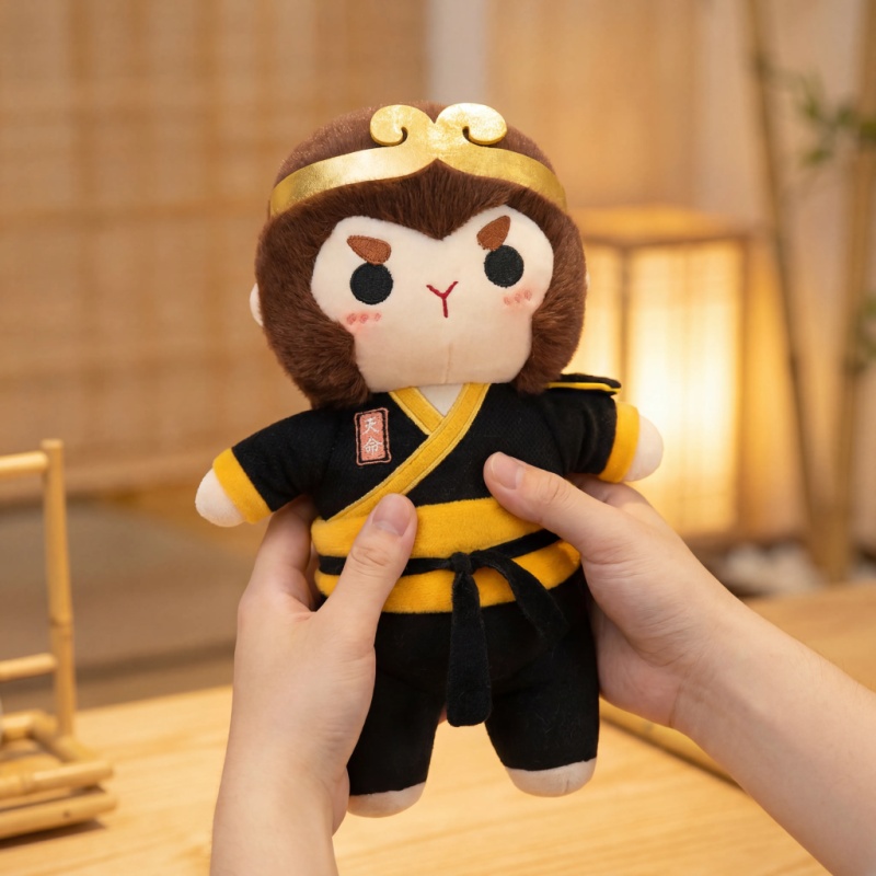 25cm Cute Plush Doll Soft Fluf - Kids Toys Yellow 评论和价格