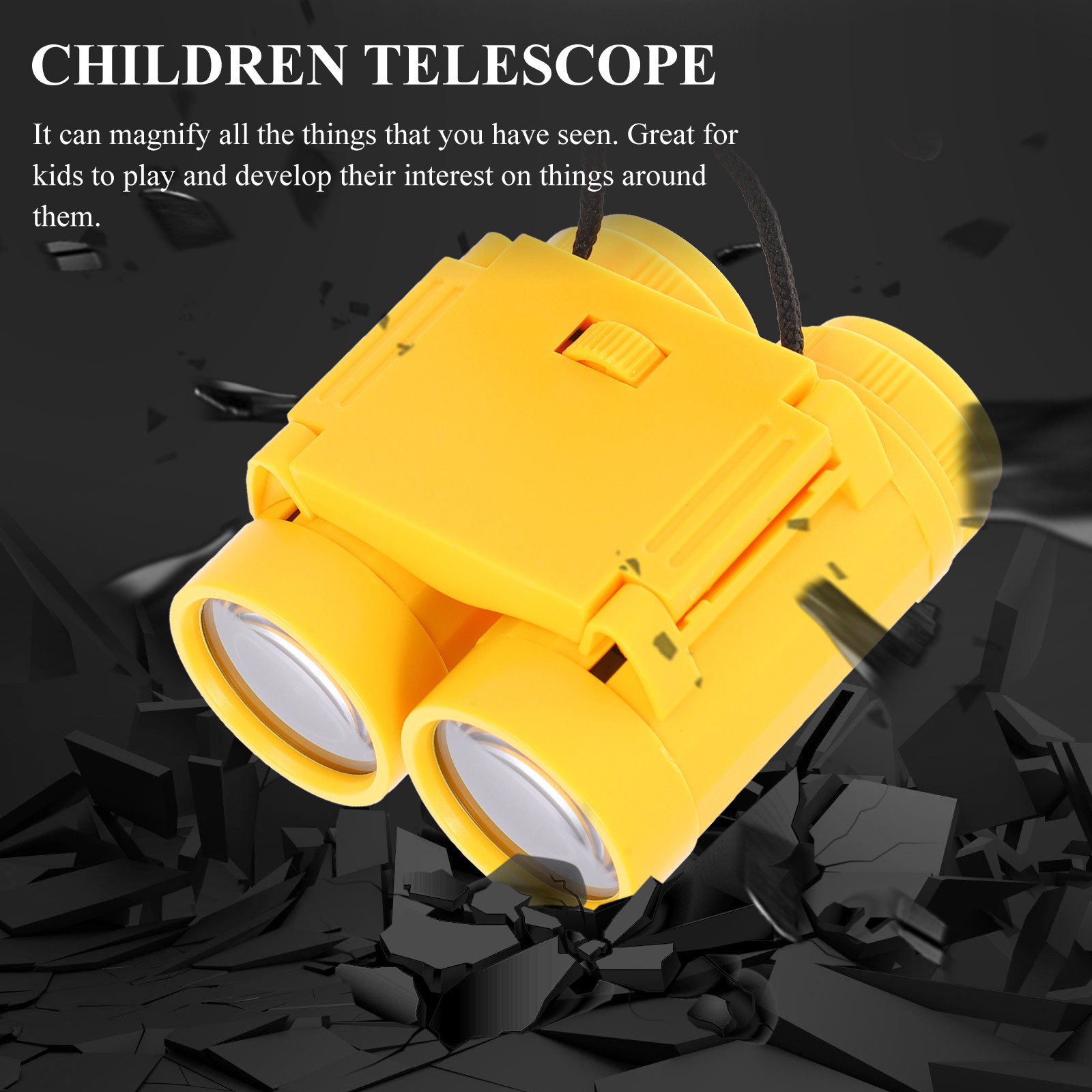 Yellow Kids Binoculars for Out - Kids Toys Yellow 评论和价格