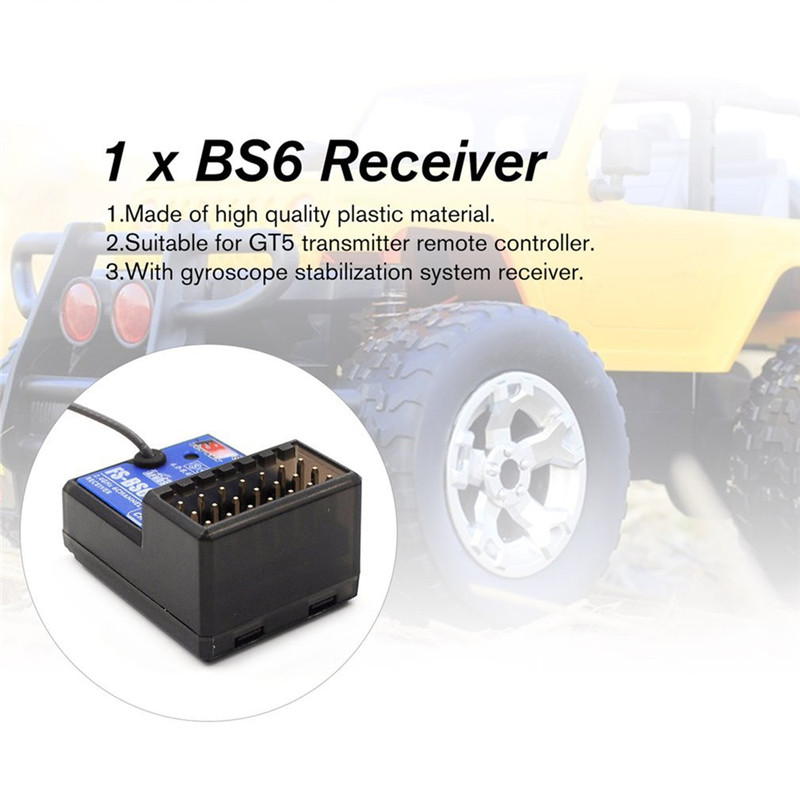 Flysky FS-BS6 Receiver 2.4Ghz  - Kids Toys Remote Car 评论和价格