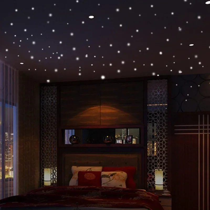 New 407pcs Luminous Wall Stick - Glow In Dark Stars 评论和价格