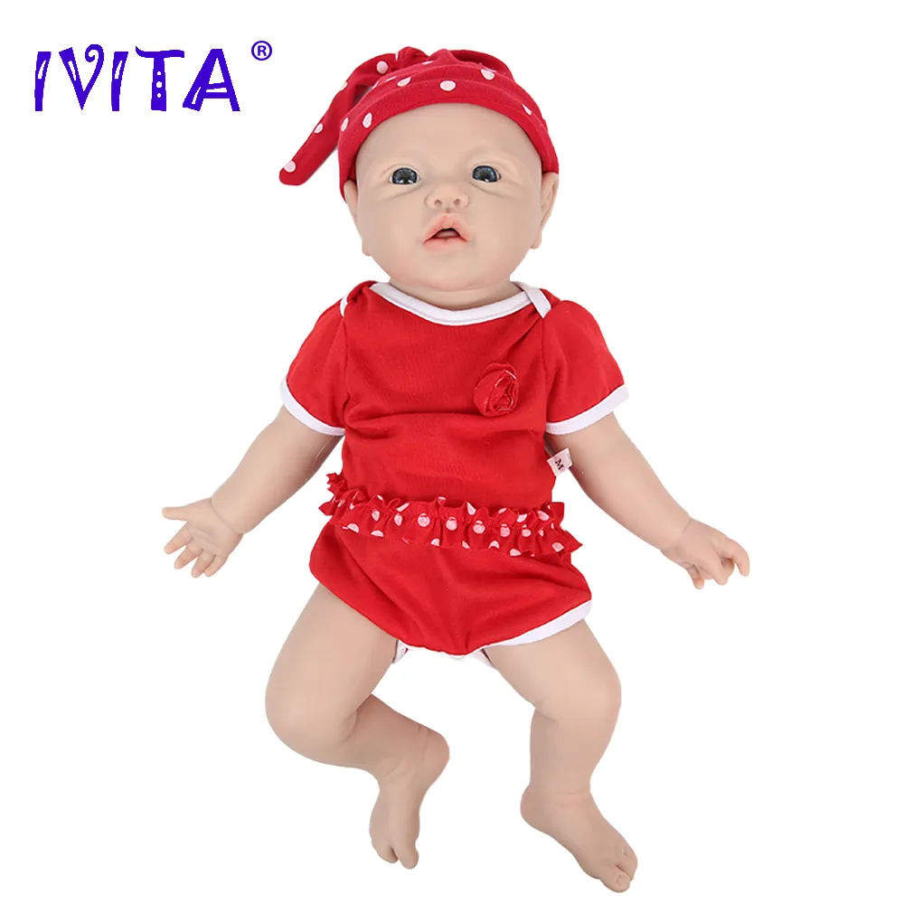 IVITA 100% Silicone Reborn Bab - Kids Toys Under 100 评论和价格
