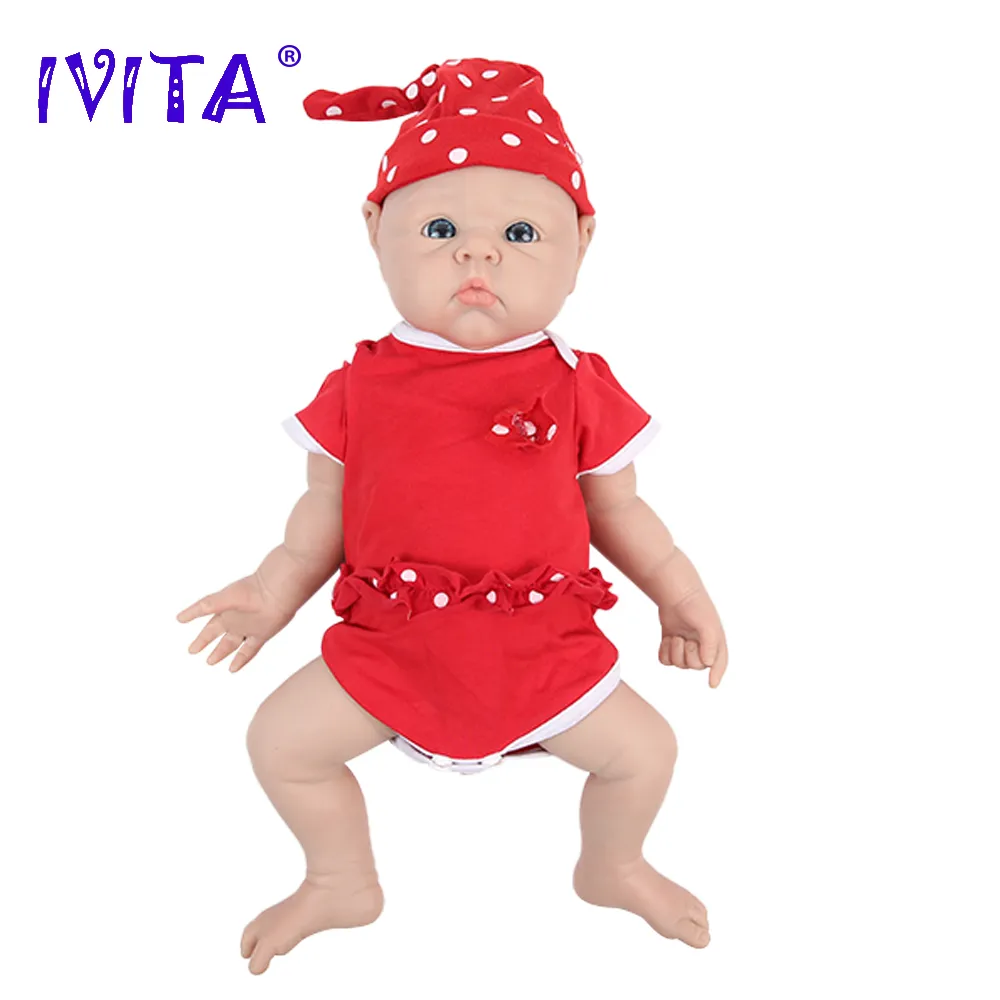 IVITA 100% Silicone Reborn Bab - Kids Toys Under 100 评论和价格