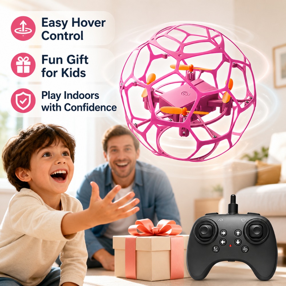 Football Shape RC Drone Quadco - Kids Toys Under 100 评论和价格