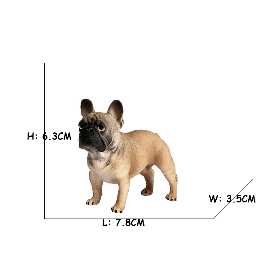 Dog figures Boston terrier Poo - Kids Toys Under 100 评论和价格