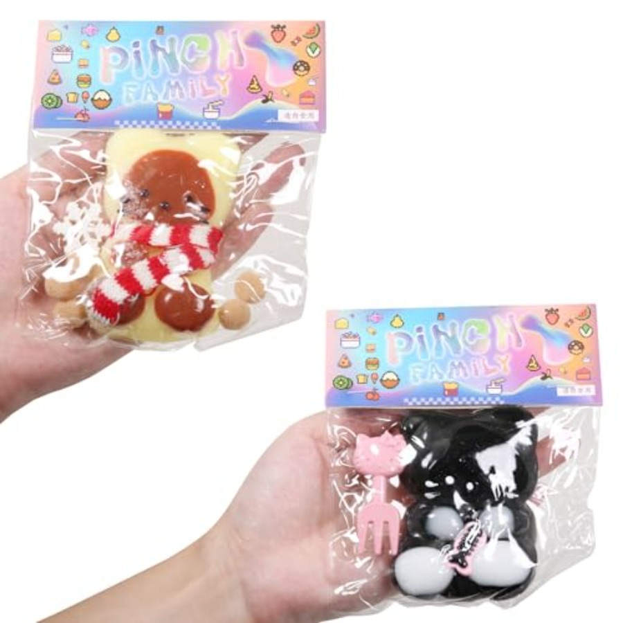 Squishy Cat Squeeze Toys for s - Kids Toys Yellow 评论和价格