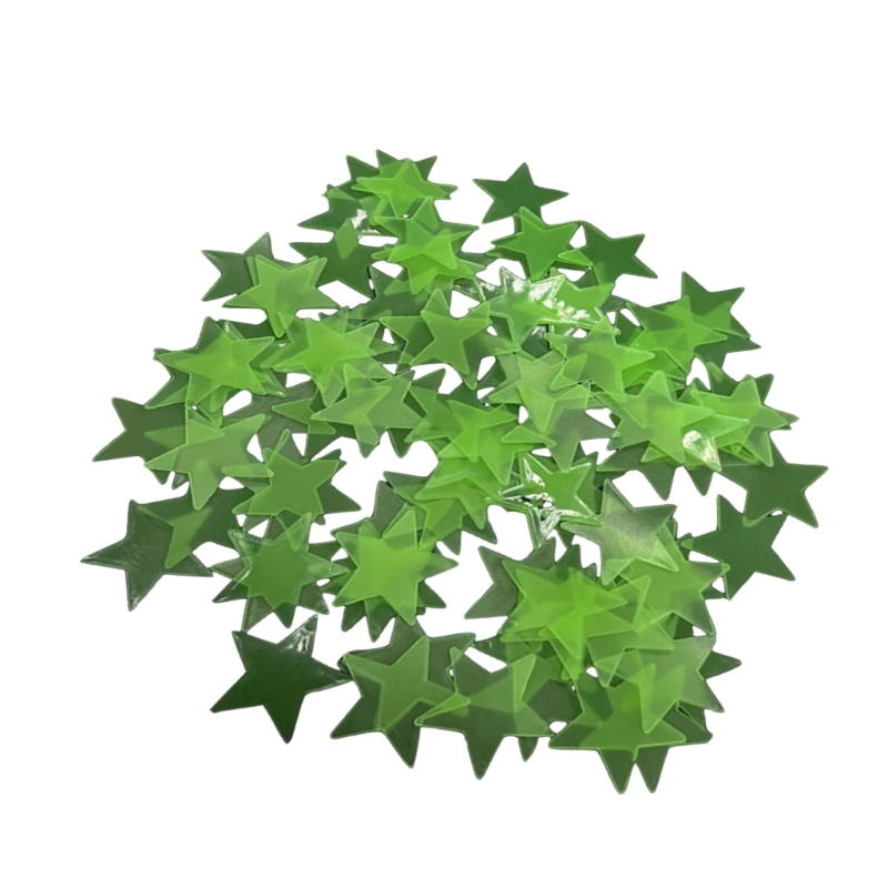 Pack of 100 Glowing 3D Star St - Glow In Dark Stars 评论和价格