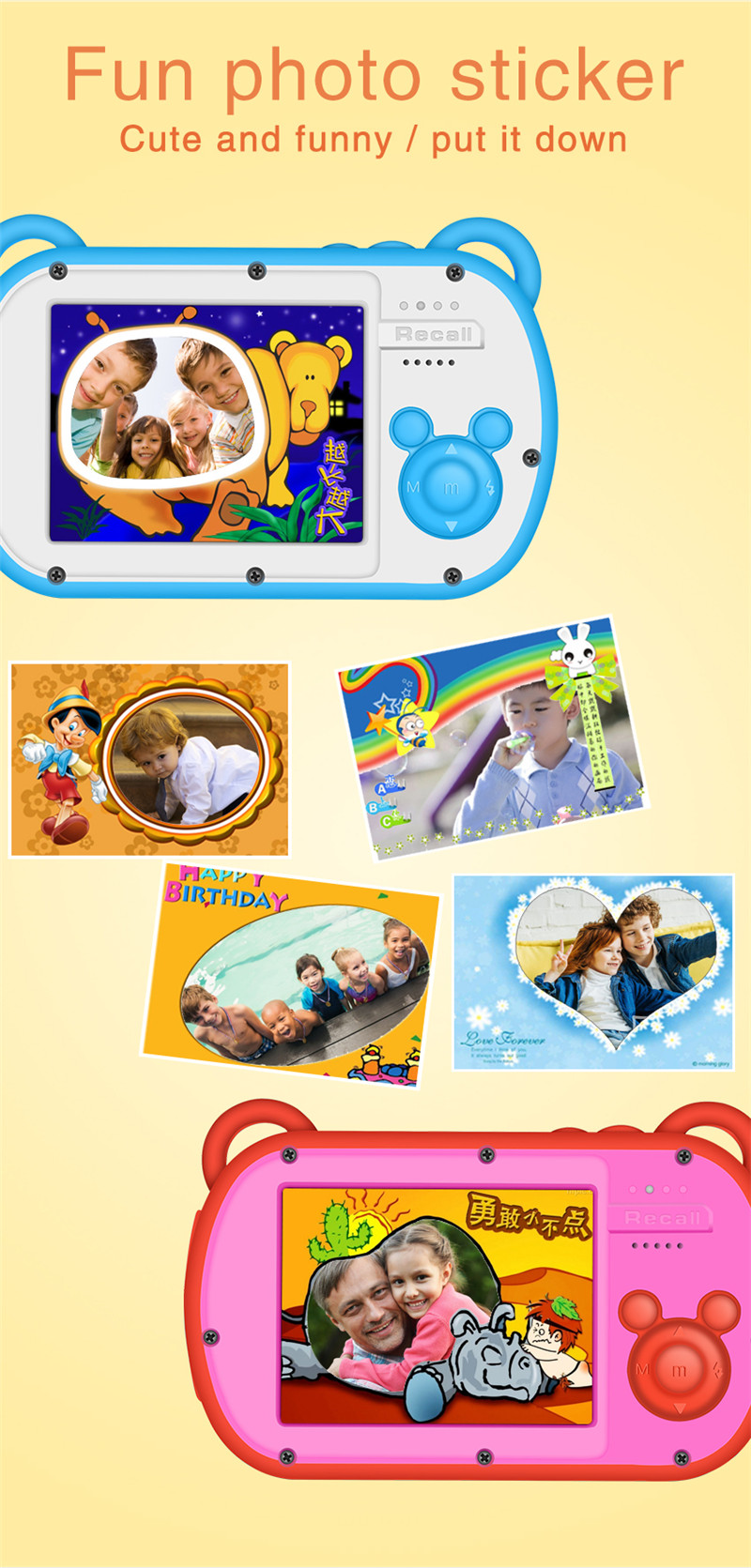 1080P Water-Proof Cartoon Cute - Kid Toys And More 评论和价格
