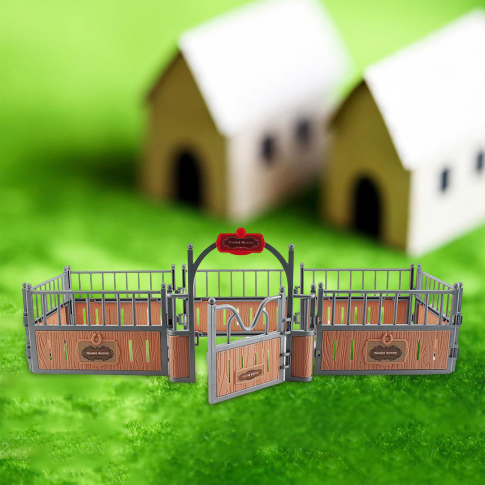 Realistic Horse Stall Model Ki - Kids Toys Learning 评论和价格