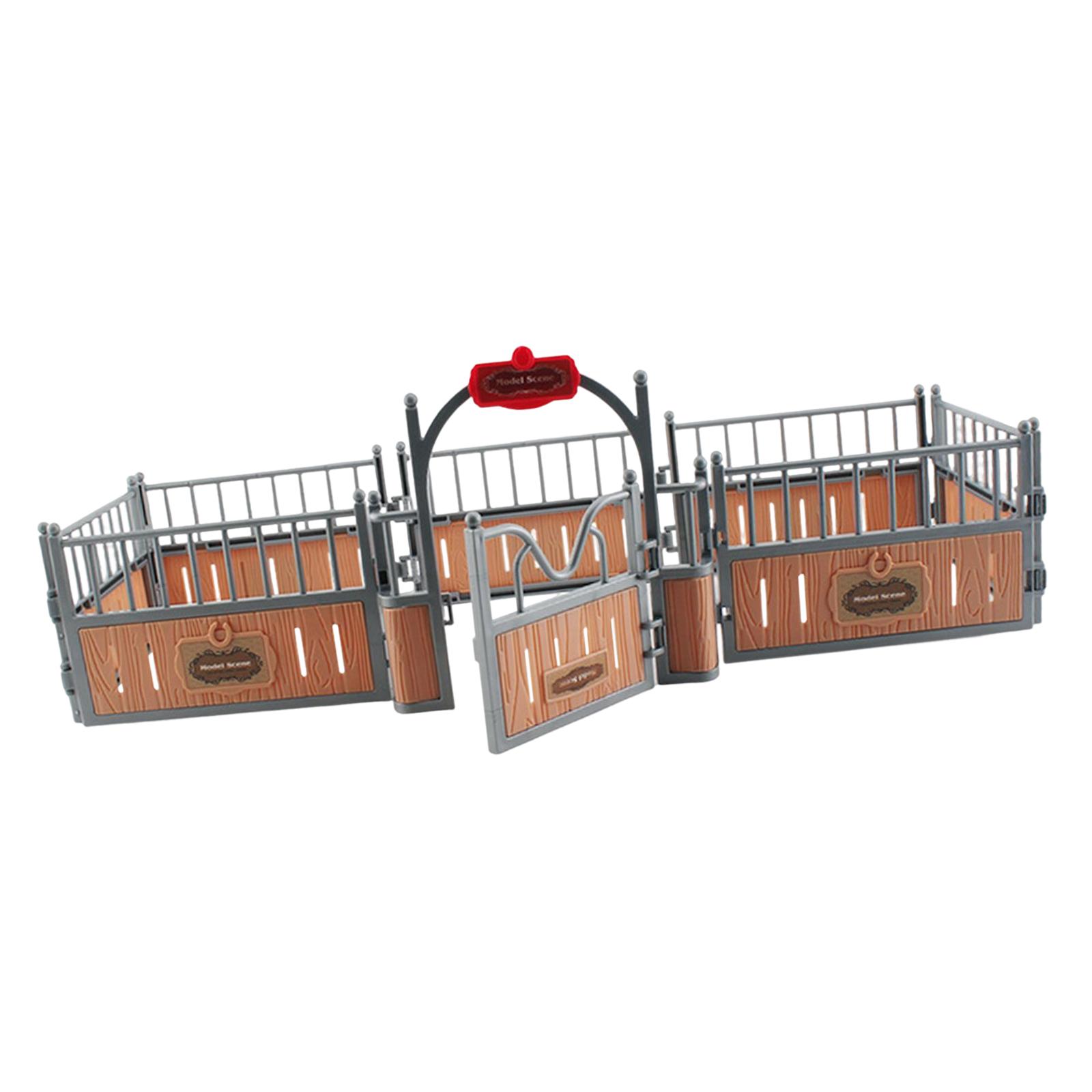 Realistic Horse Stall Model Ki - Kids Toys Learning 评论和价格