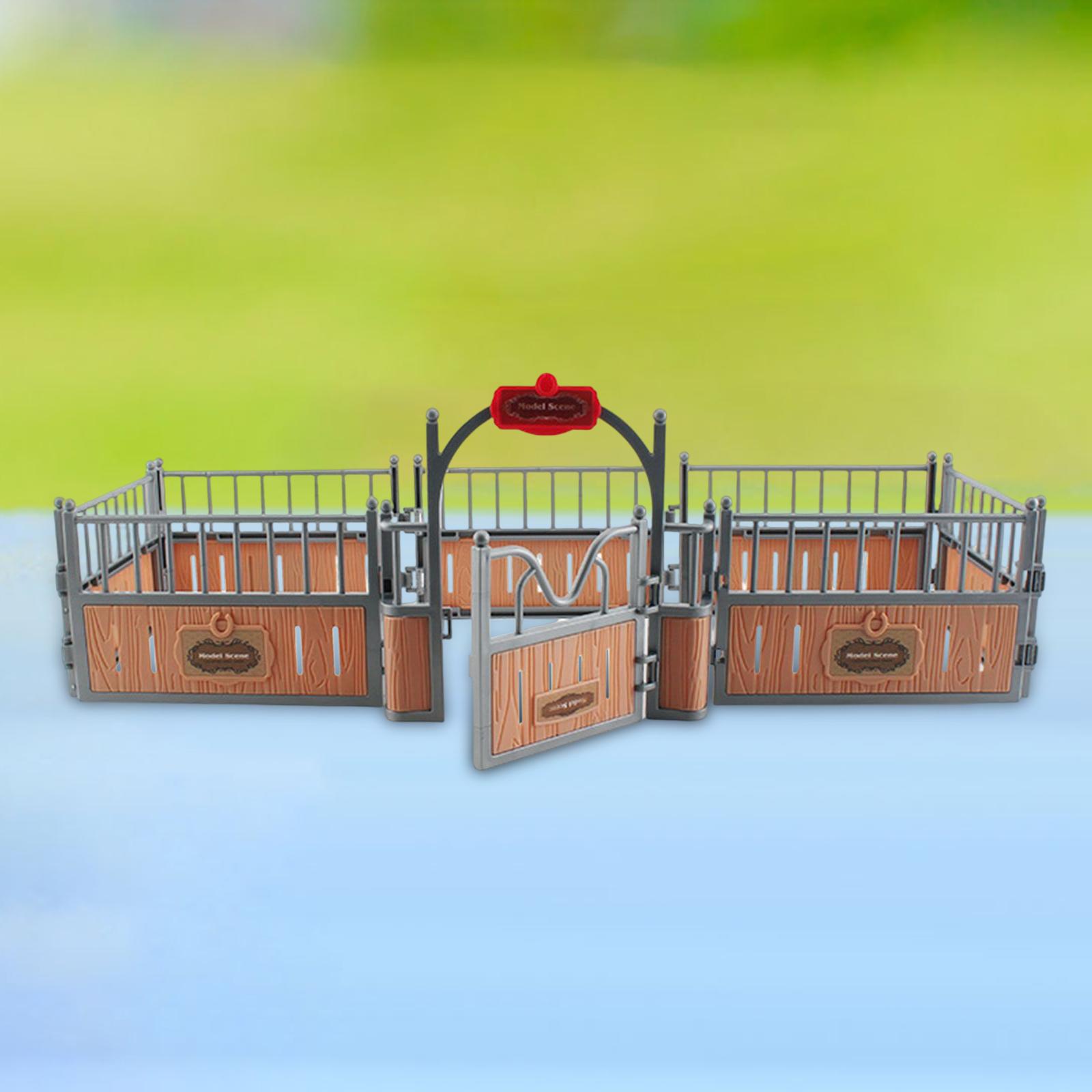 Realistic Horse Stall Model Ki - Kids Toys Learning 评论和价格