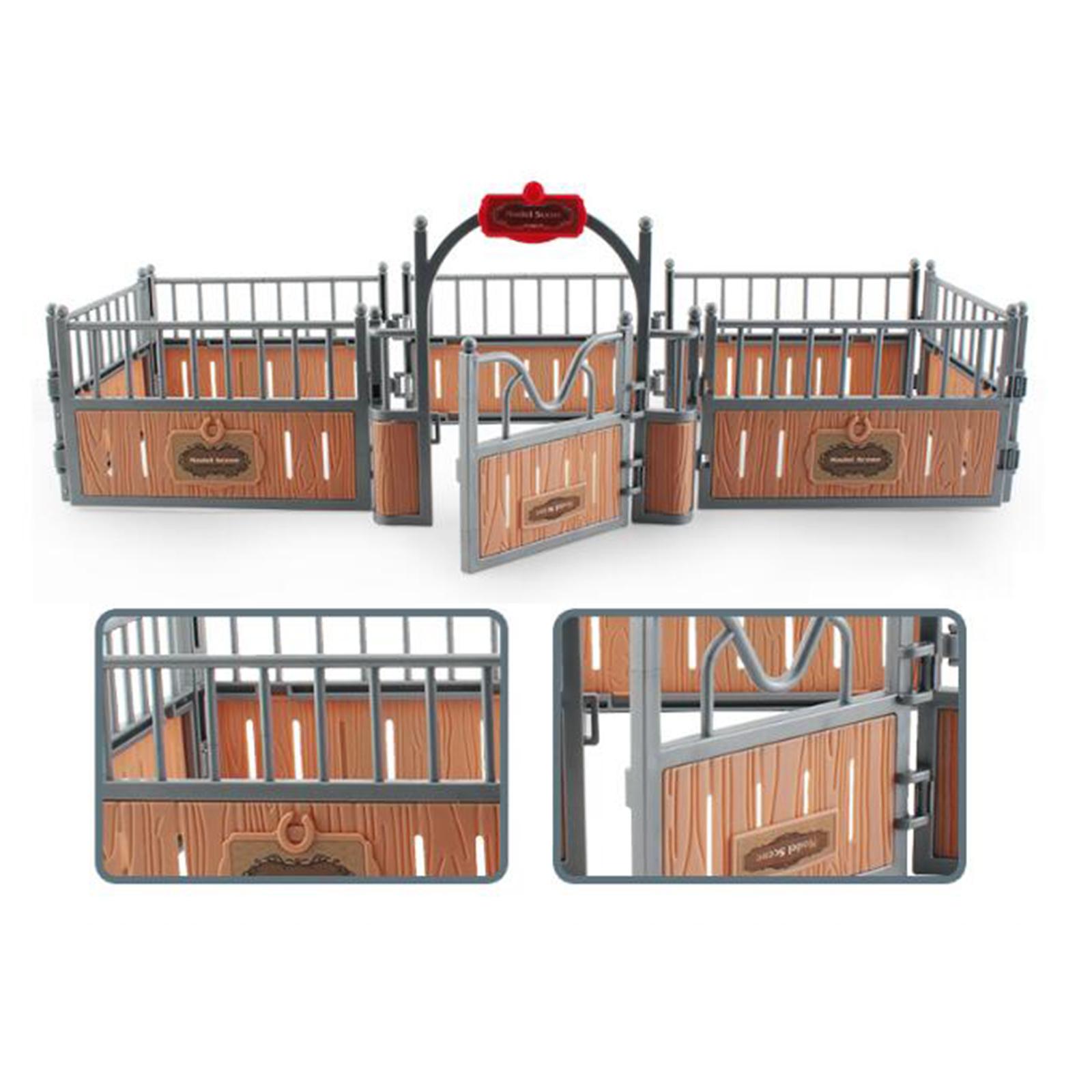 Realistic Horse Stall Model Ki - Kids Toys Learning 评论和价格