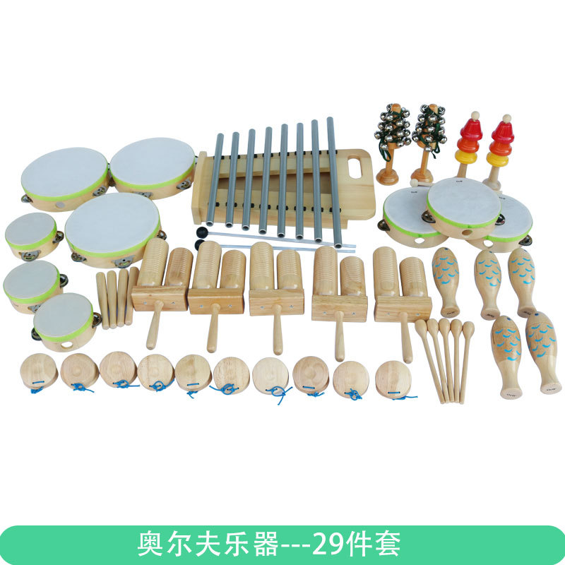 Orff Instrument Set, 29pcs Mus - Kids Toys Xylophone 评论和价格
