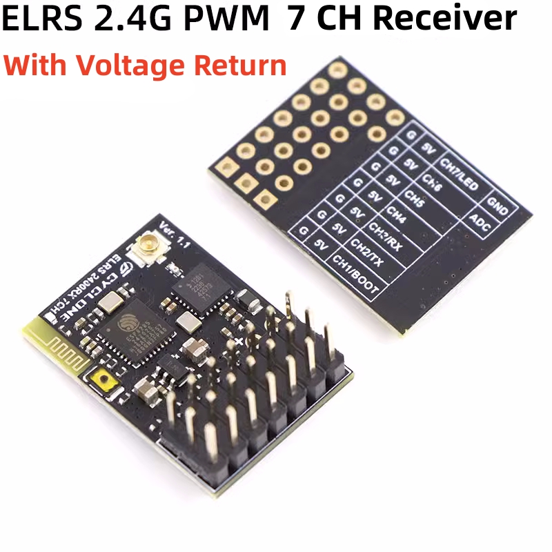 ELRS 2.4G PWM 7CH 6CH CRSF Rec - Kids Toys Remote Car 评论和价格