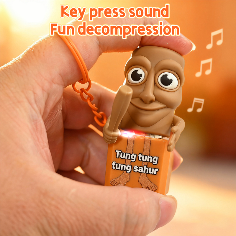 Tung tung tung Sahur Keychain  - Kids Quiet Toys 评论和价格