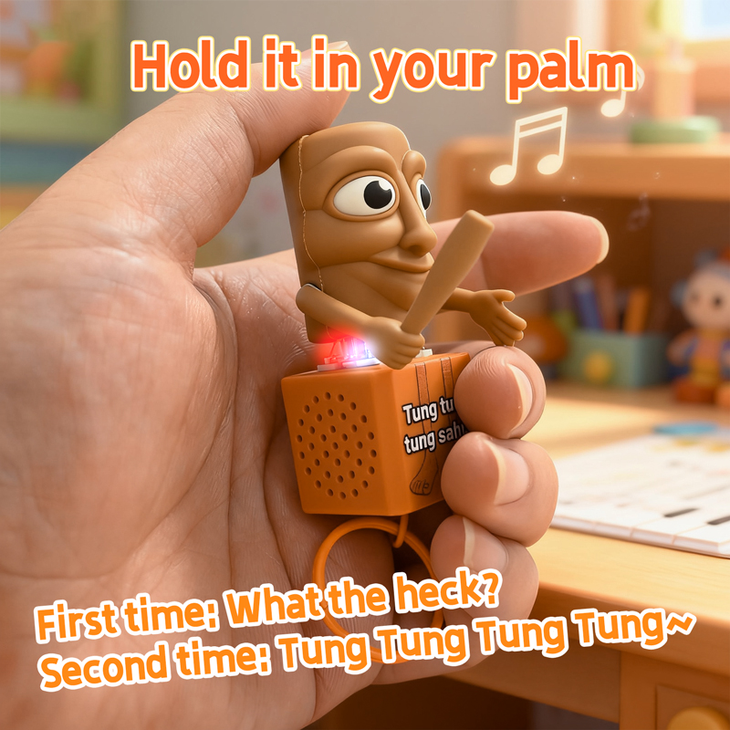 Tung tung tung Sahur Keychain  - Kids Quiet Toys 评论和价格