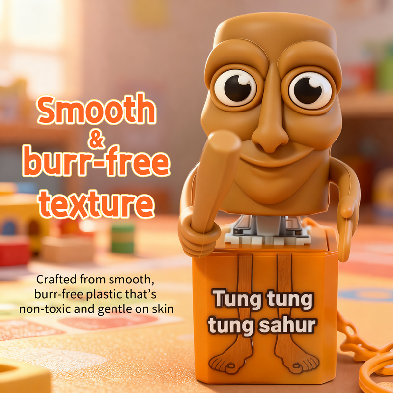 Tung tung tung Sahur Keychain  - Kids Quiet Toys 评论和价格
