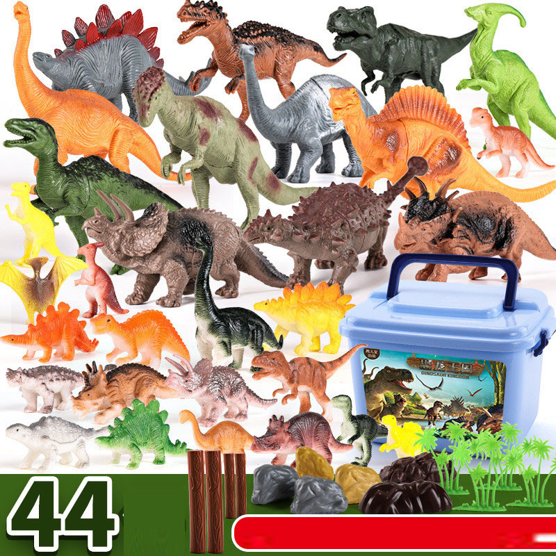 44Pcs Jurassic Dinosaurs Set S - Kids Toys Under 100 评论和价格