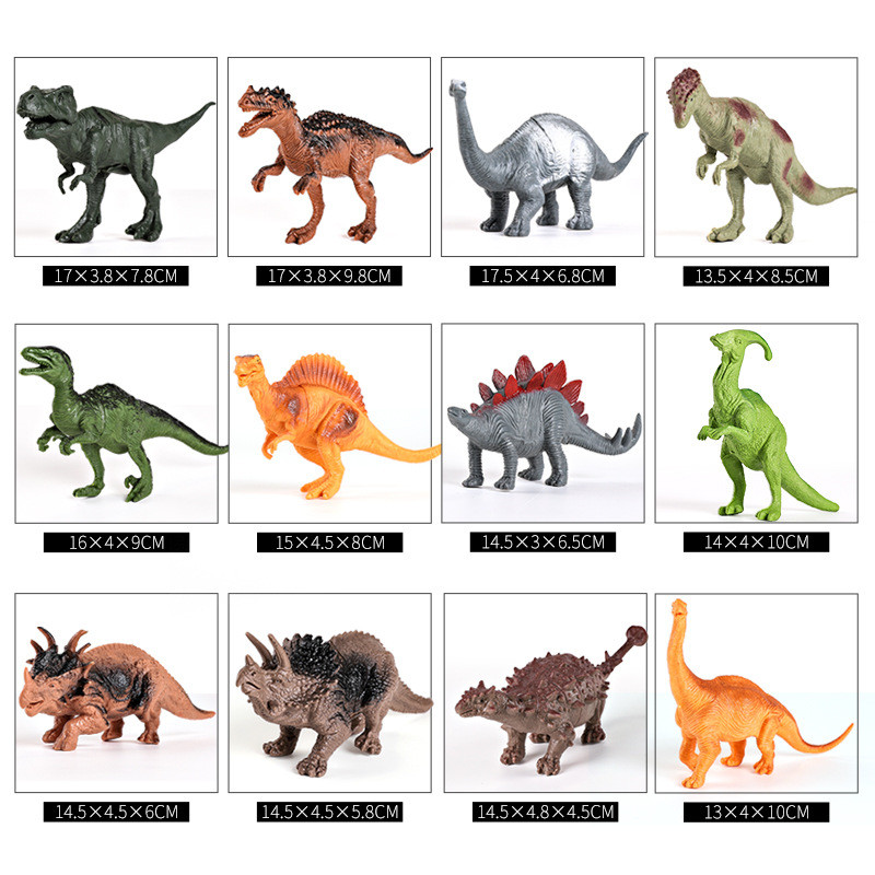 44Pcs Jurassic Dinosaurs Set S - Kids Toys Under 100 评论和价格