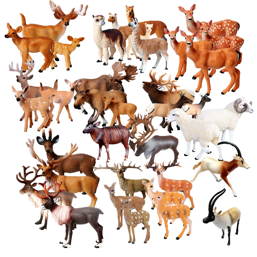 Toy Animals Figures Christmas  - Kids Toys Under 100 评论和价格
