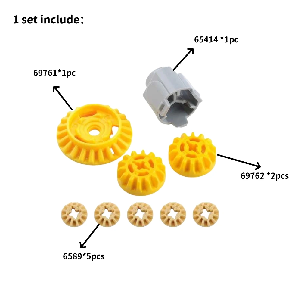 65414 69761 69762 6589 MOC Dif - Lego Set Technic 评论和价格