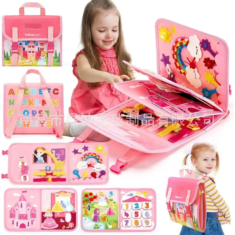 Princess Montessori Felt Busy  - Kids Toys Learning 评论和价格