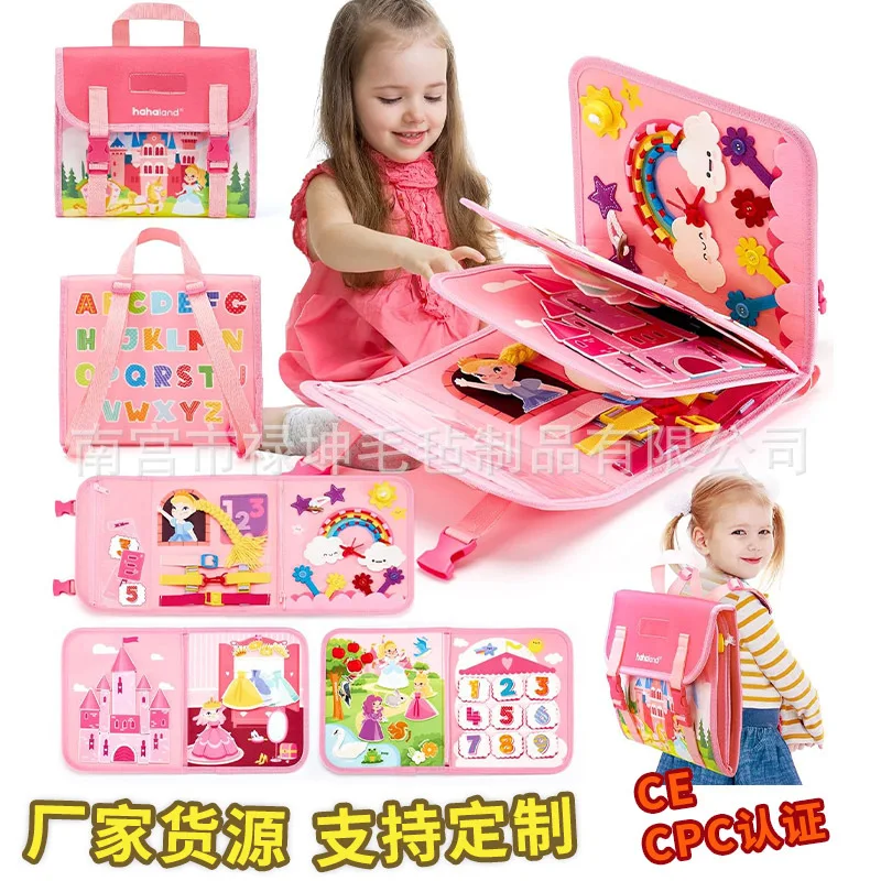 Princess Montessori Felt Busy  - Kids Toys Learning 评论和价格