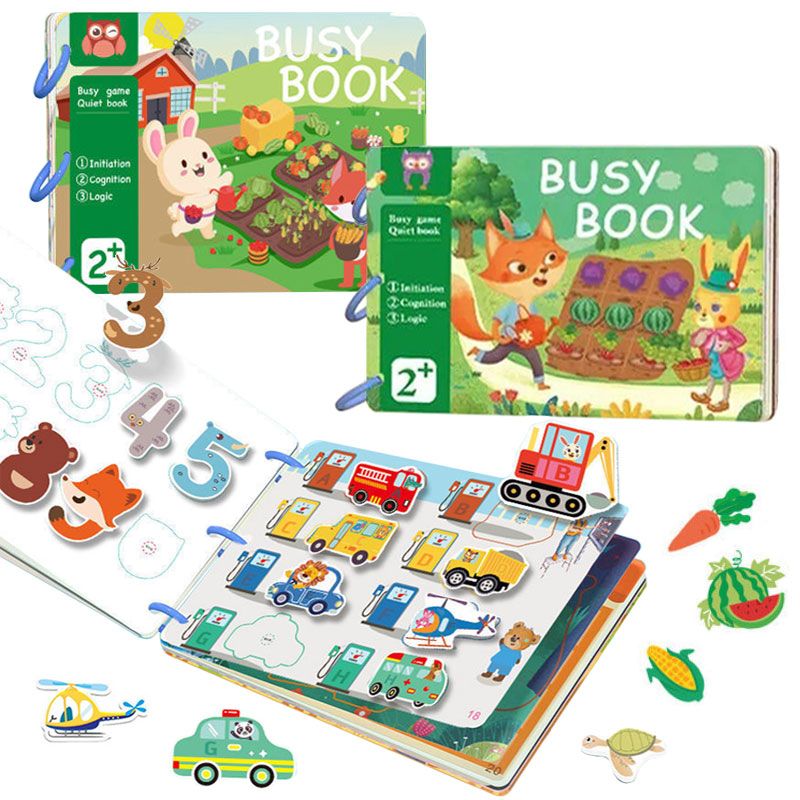 Montessori Baby Quiet Book Toy - Kids Quiet Toys 评论和价格