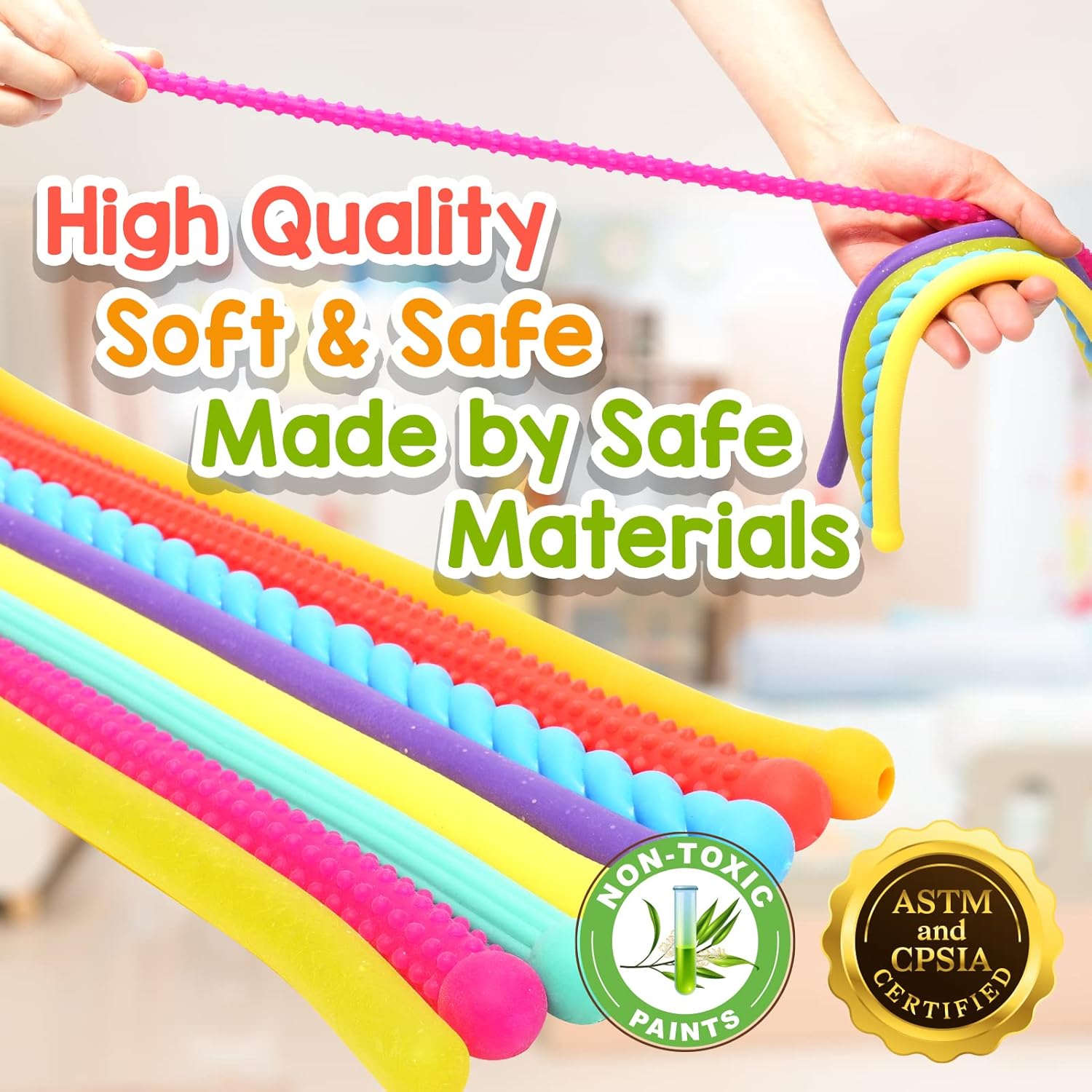 Sensory Autism Toys- Textured  - Kids Quiet Toys 评论和价格