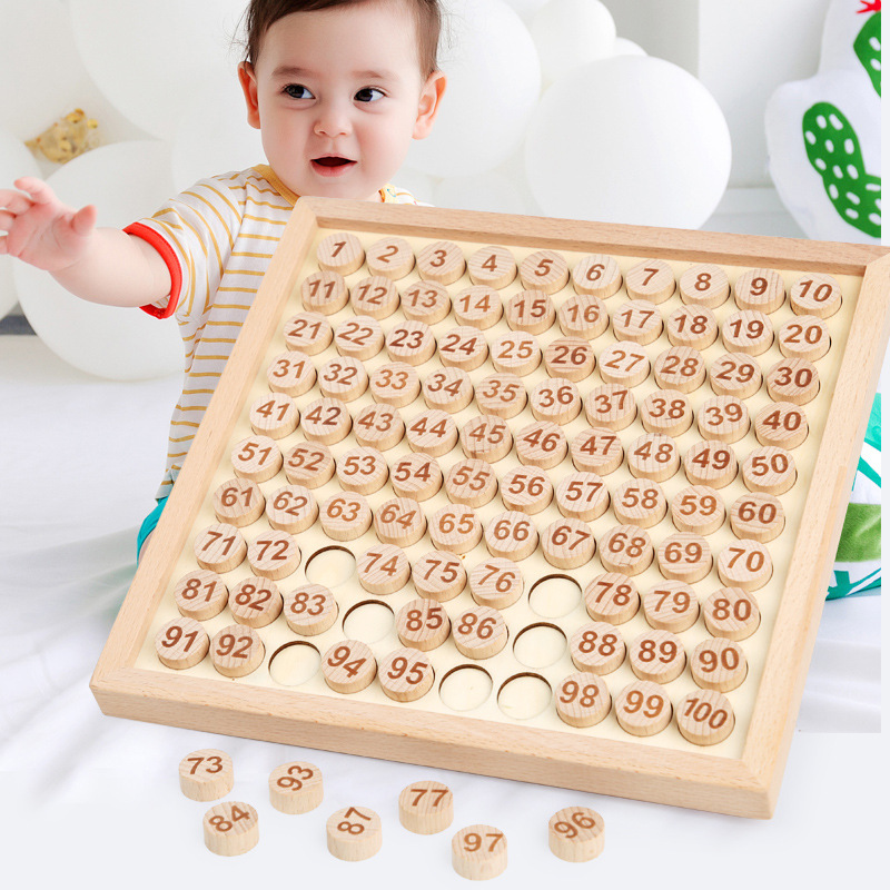 100 Counting Board Montessori  - Kids Toys Under 100 评论和价格
