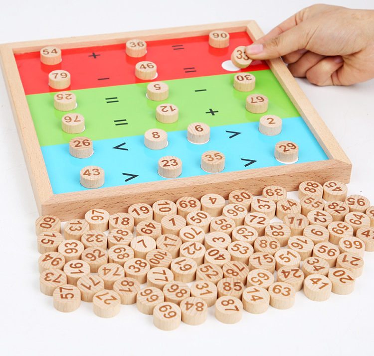 100 Counting Board Montessori  - Kids Toys Under 100 评论和价格