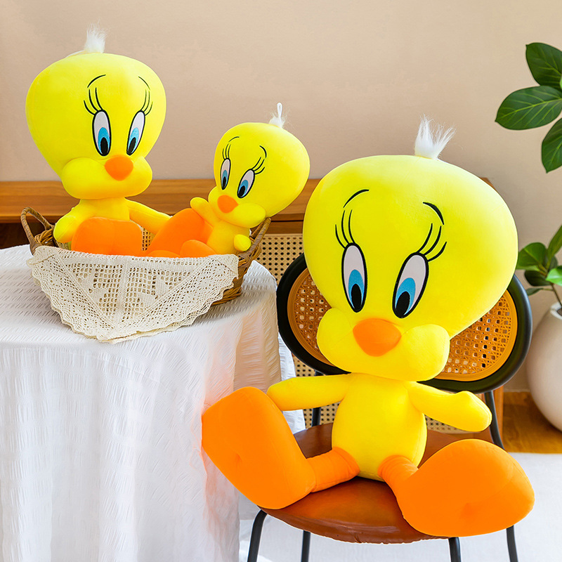 Large Size Cute Tweety Bird Pl - Kids Toys Yellow 评论和价格