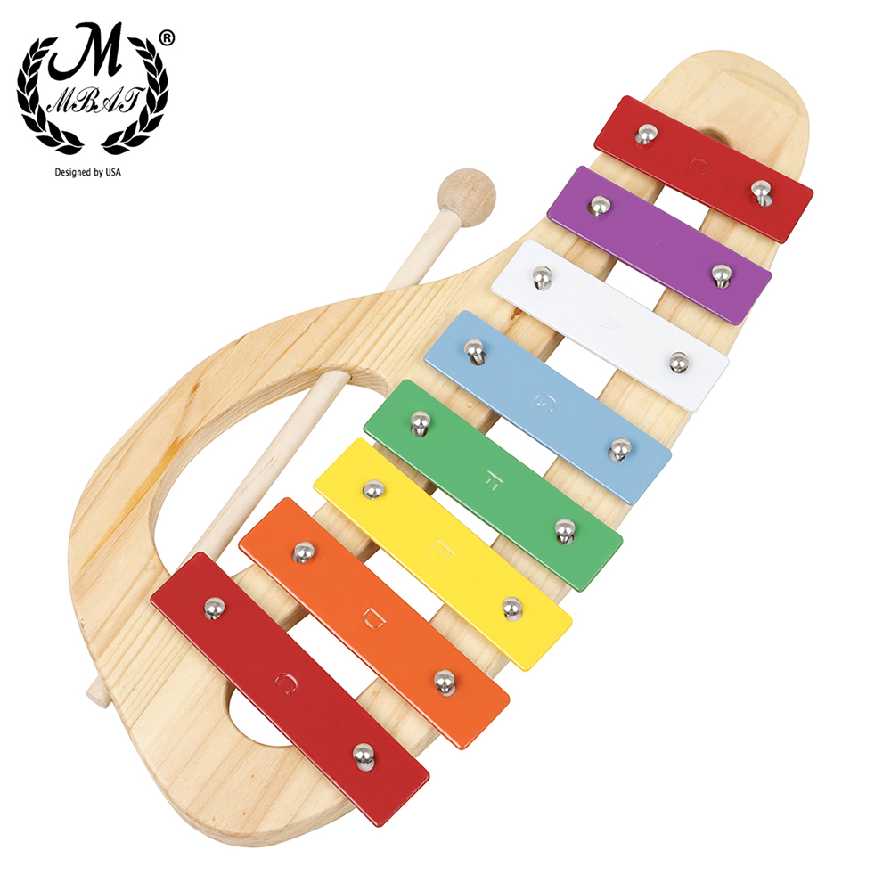 M MBAT 8-Note Xylophone With P - Kids Toys Xylophone 评论和价格